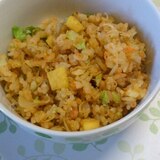 幼児食☆野菜たっぷり秋チャーハン